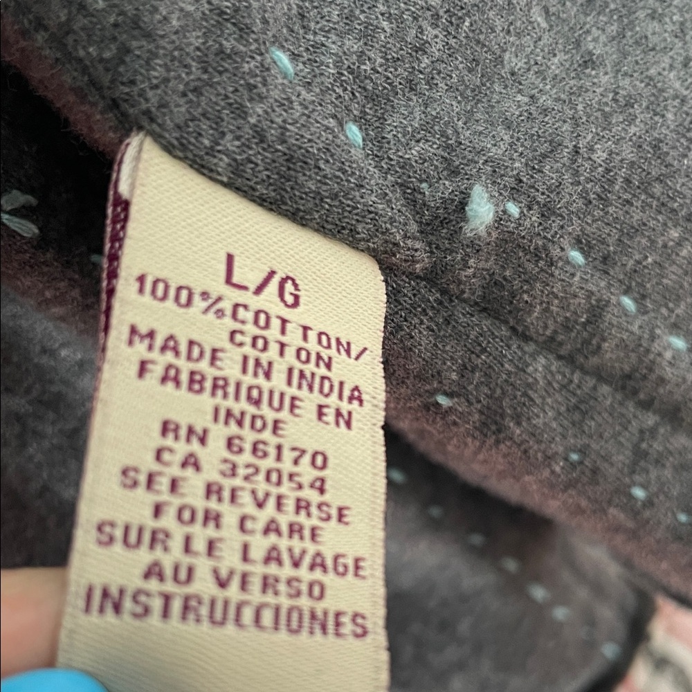 Free People Vintage Victorian Reversible Boho Cotton hi Patch Jacket Rare Large - Picture 14 of 16